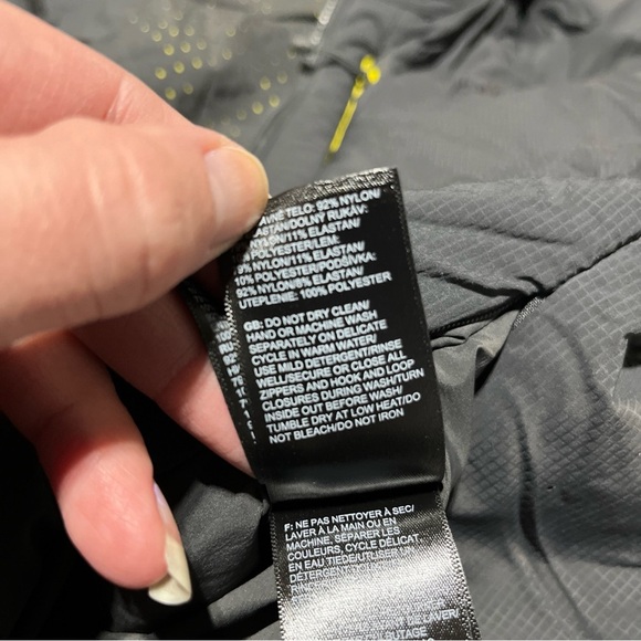 The North Face Ventrix Ultralight Puffer Jacket Mens S Gray Full Zip Insulate - Picture 10 of 11